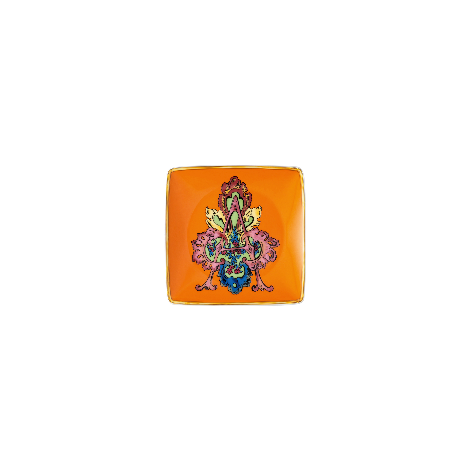 Versace Alphabet Schälchen 12 cm quadr. flach