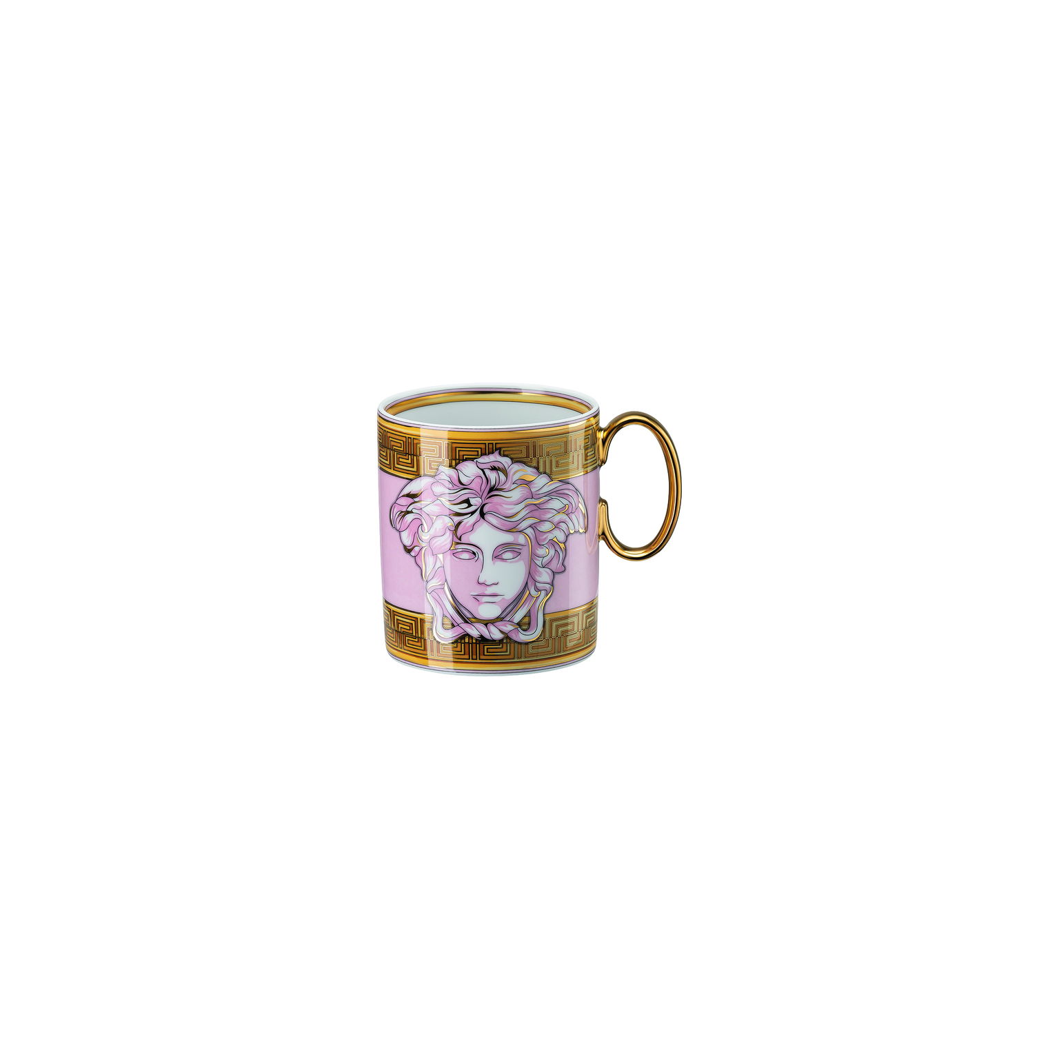Versace Medusa Amplified Pink Coin Becher mit Henkel