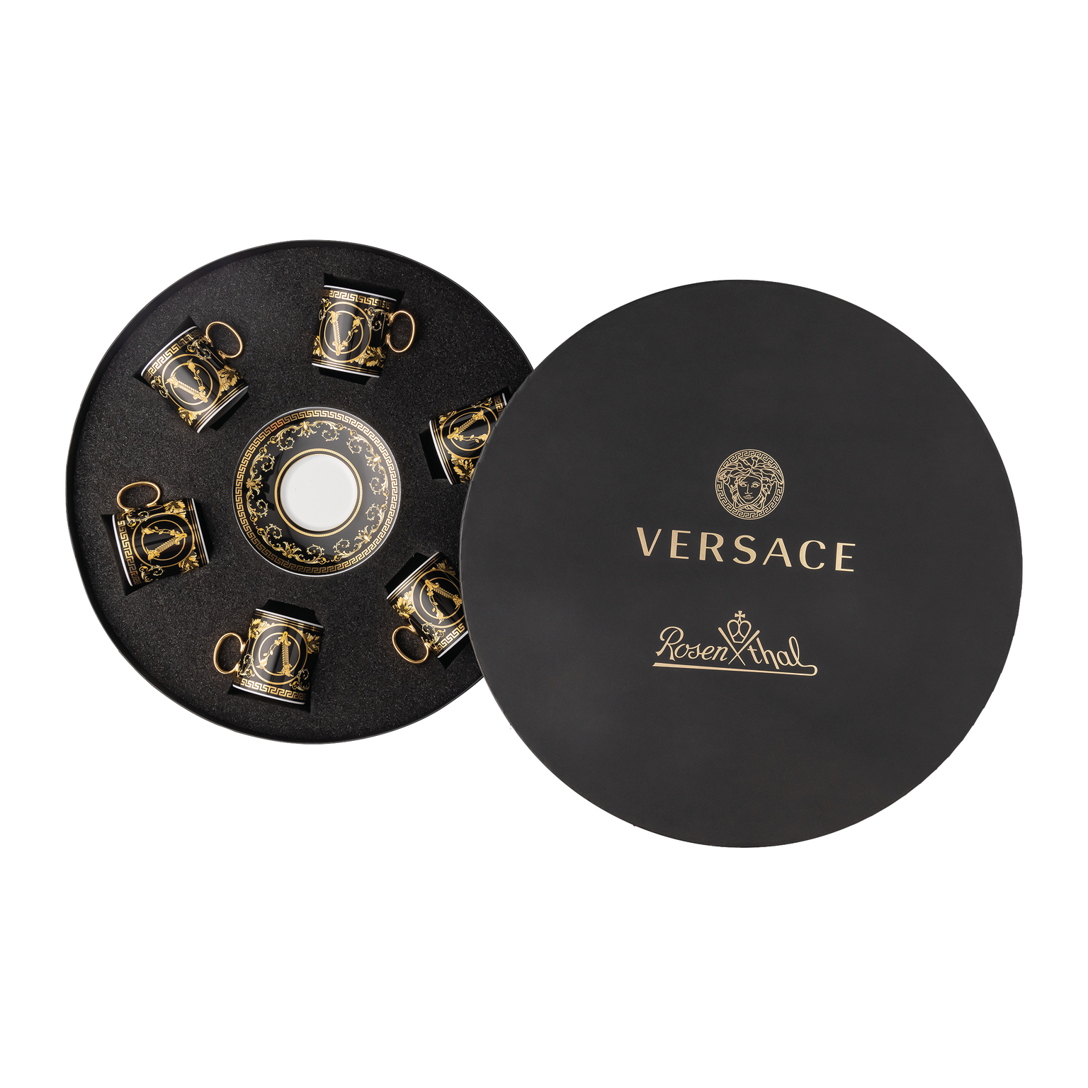 Versace Virtus Gala Set 6 Espressotassen