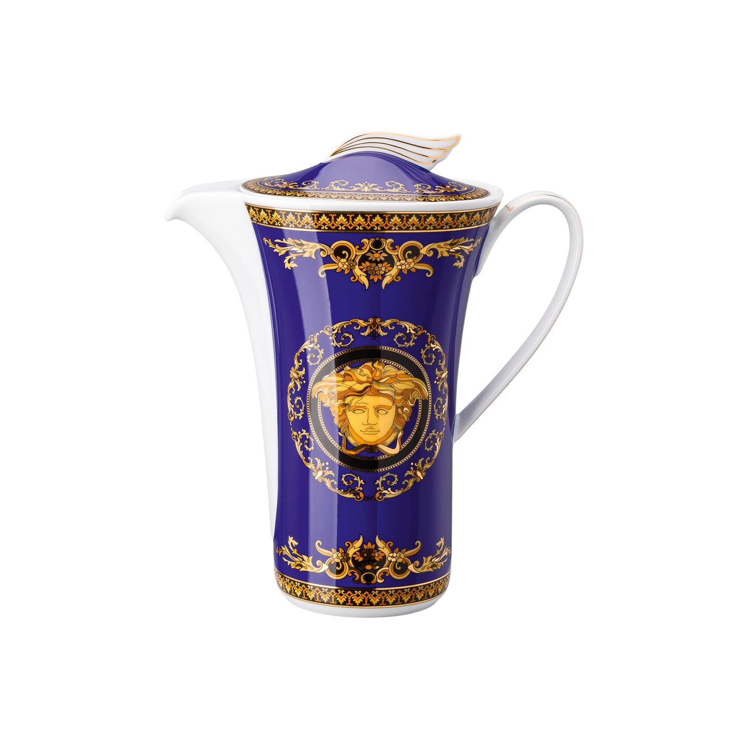 Versace Medusa Blue Kaffeekanne 6 Pers.