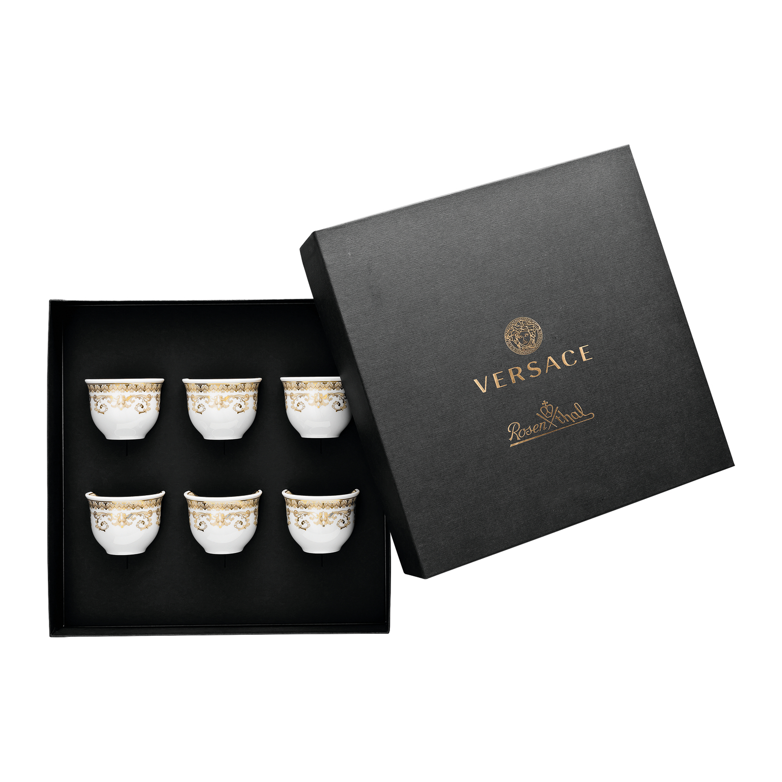Versace Medusa Gala Set 6 Becher klein ohne Henkel