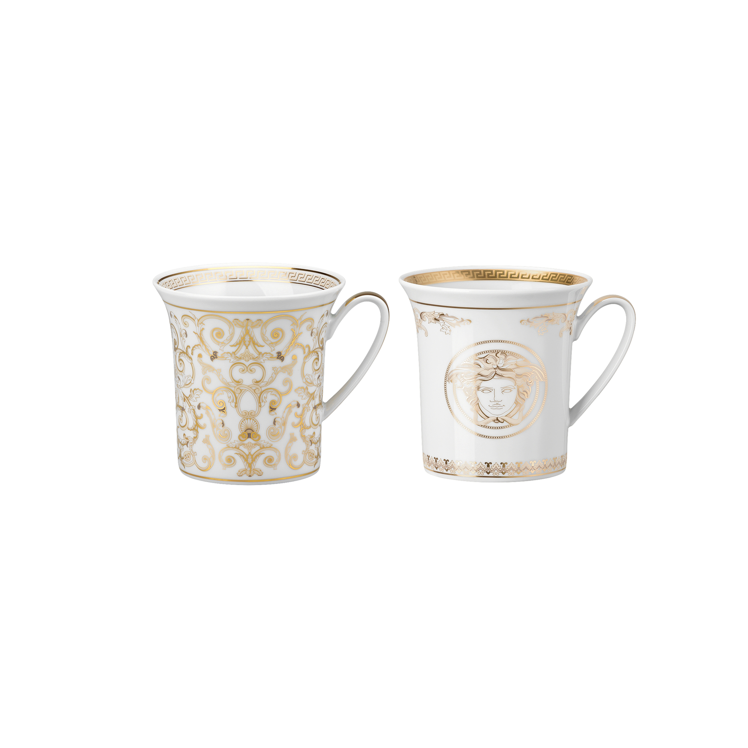 Versace Porcelain Mug Sets Medusa Gala Mix Set 2 Becher mit Henkel