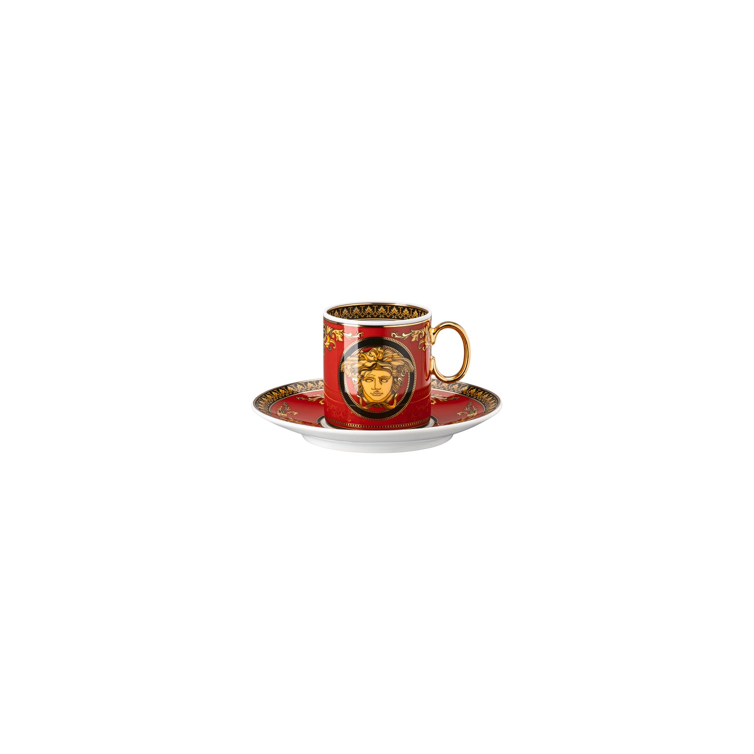 Versace Medusa Red Espressotasse 2-tlg.