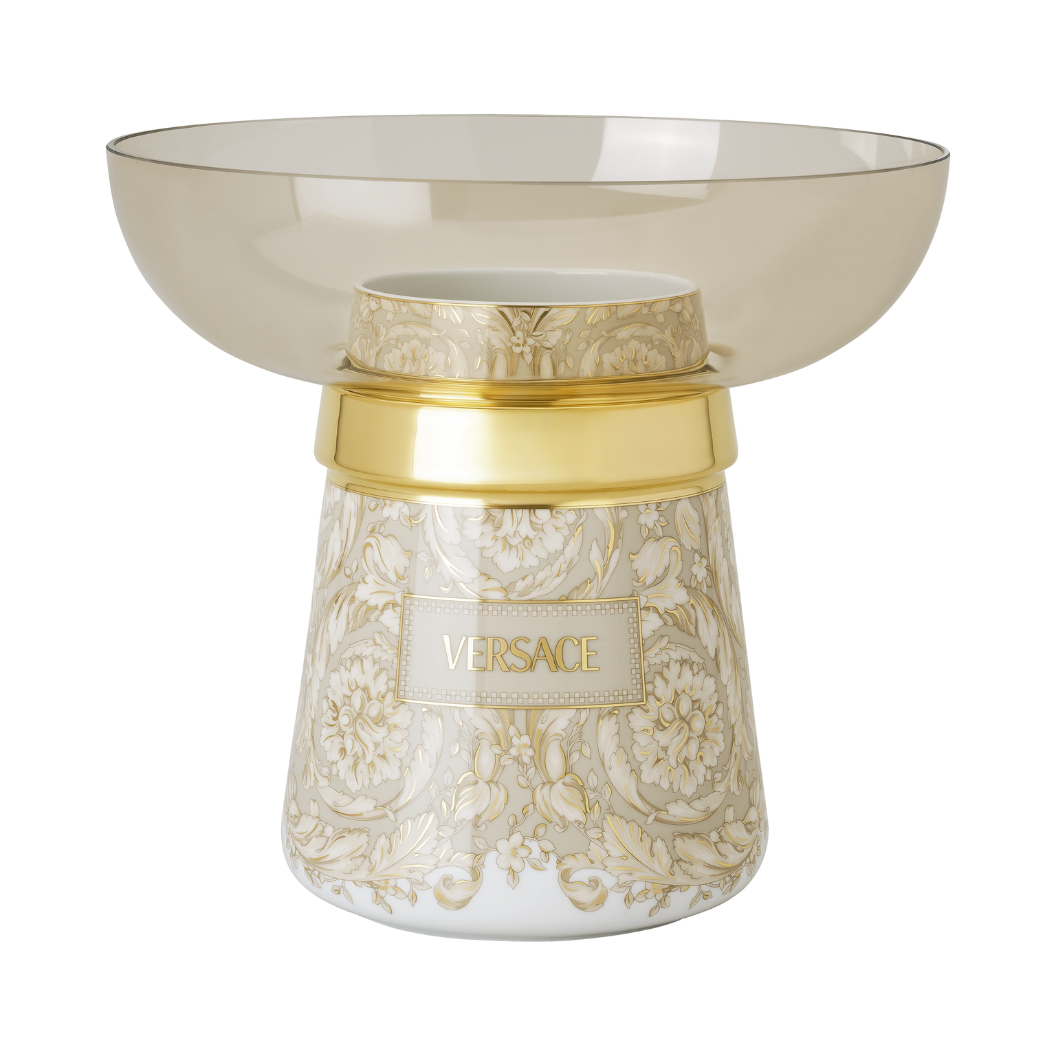 Versace Barocco Beige Aufsatz zu Vase 22 cm