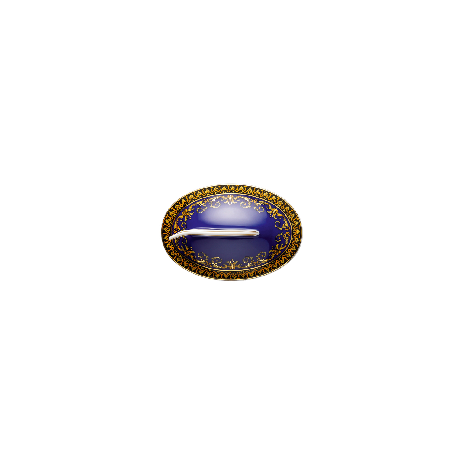 Versace Medusa Blue Zuckerdose 6 Pers. Dkl.