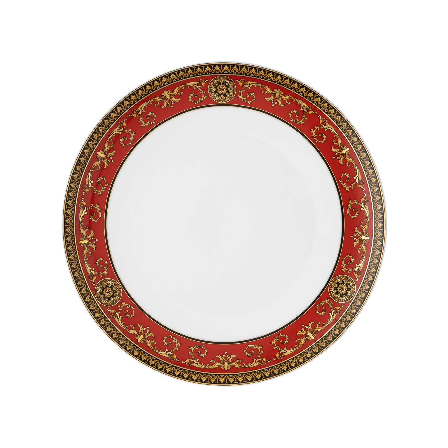 Versace Medusa Red Speiseteller 28 cm