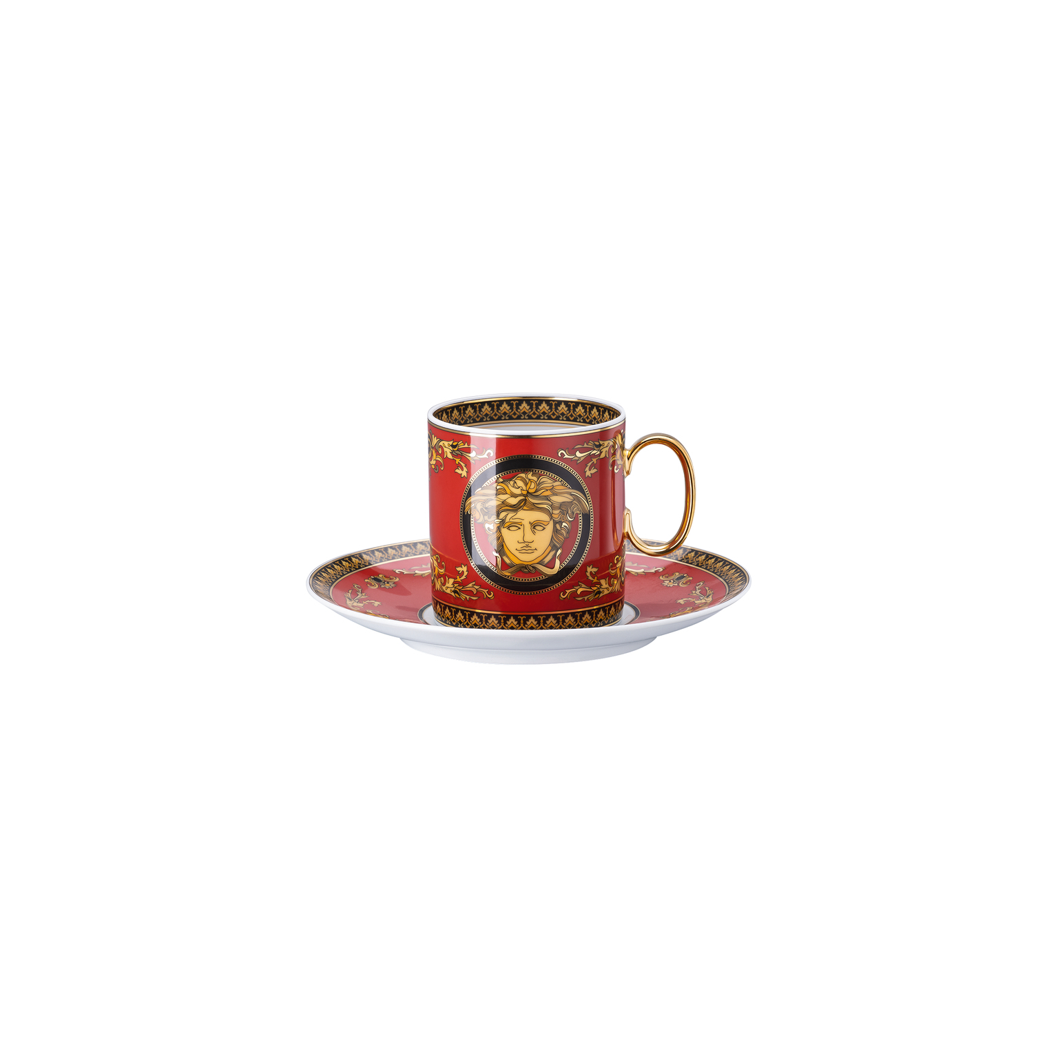 Versace Medusa Red Kaffeetasse 2-tlg.