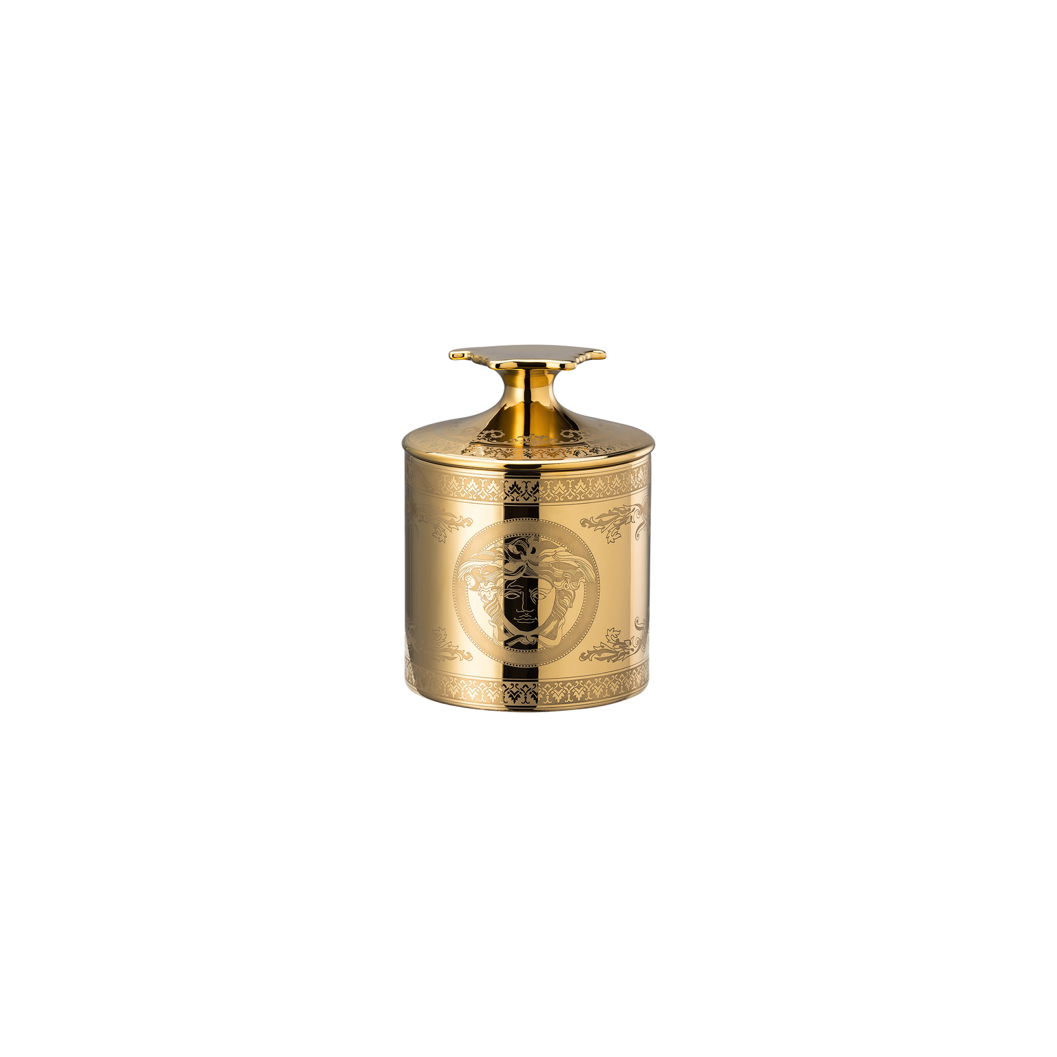 Versace Golden Medusa Tischlicht 2-tlg. mit Duftwachs