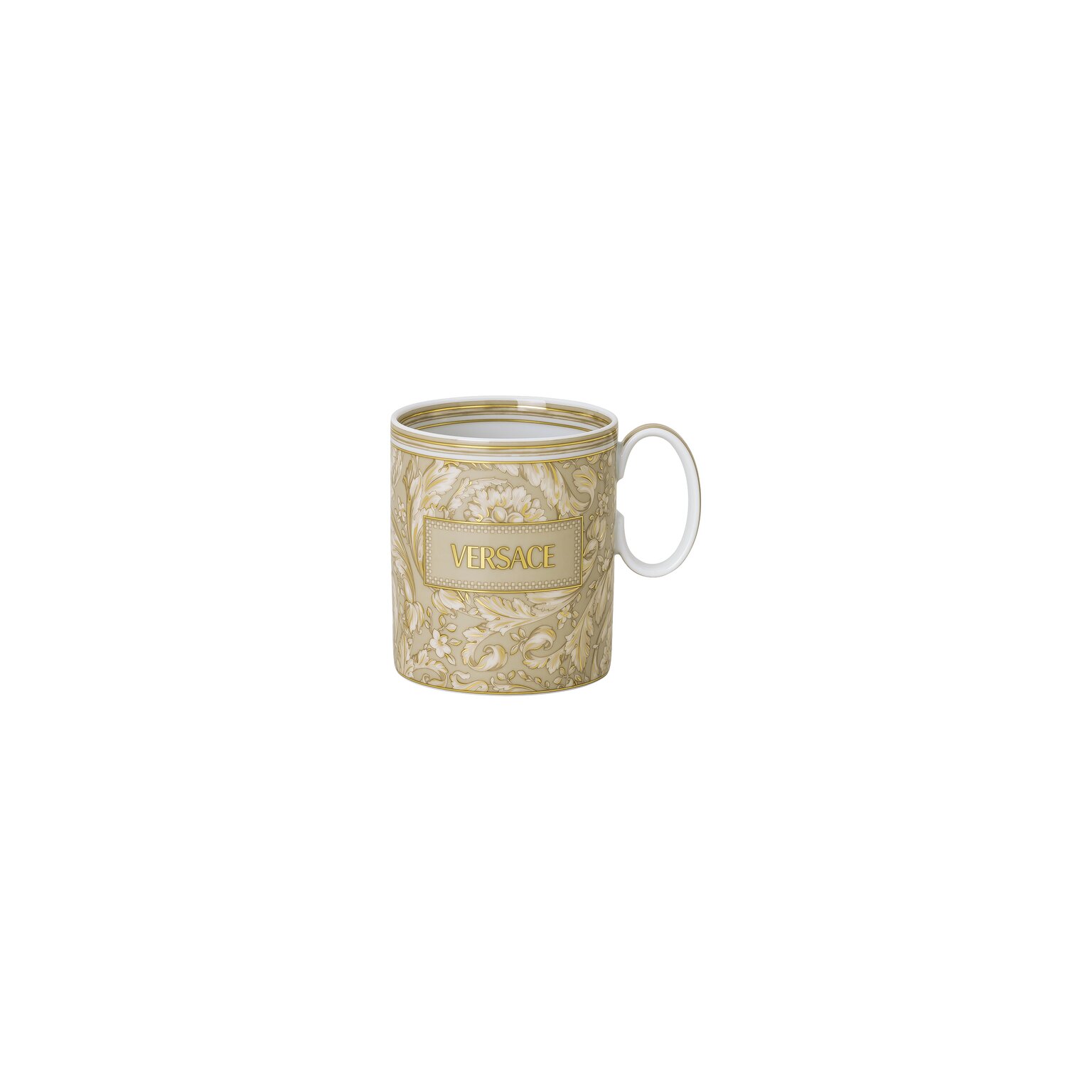 Versace Barocco Beige Becher mit Henkel