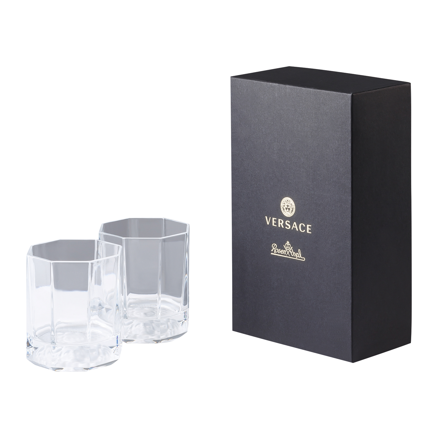 Versace Medusa Lumiere Crystal GK 2 Whisky-Becher