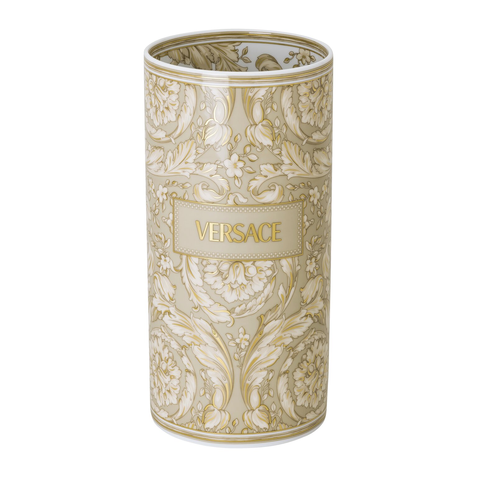 Versace Barocco Beige Vase 24 cm