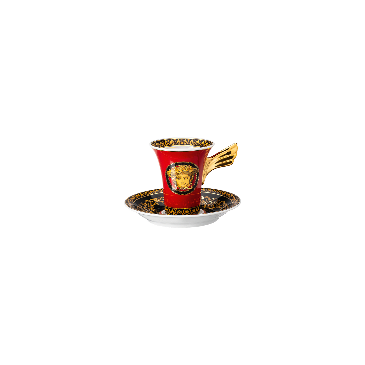 Versace Medusa Red Espresso-/Mokkatasse 2-tlg.