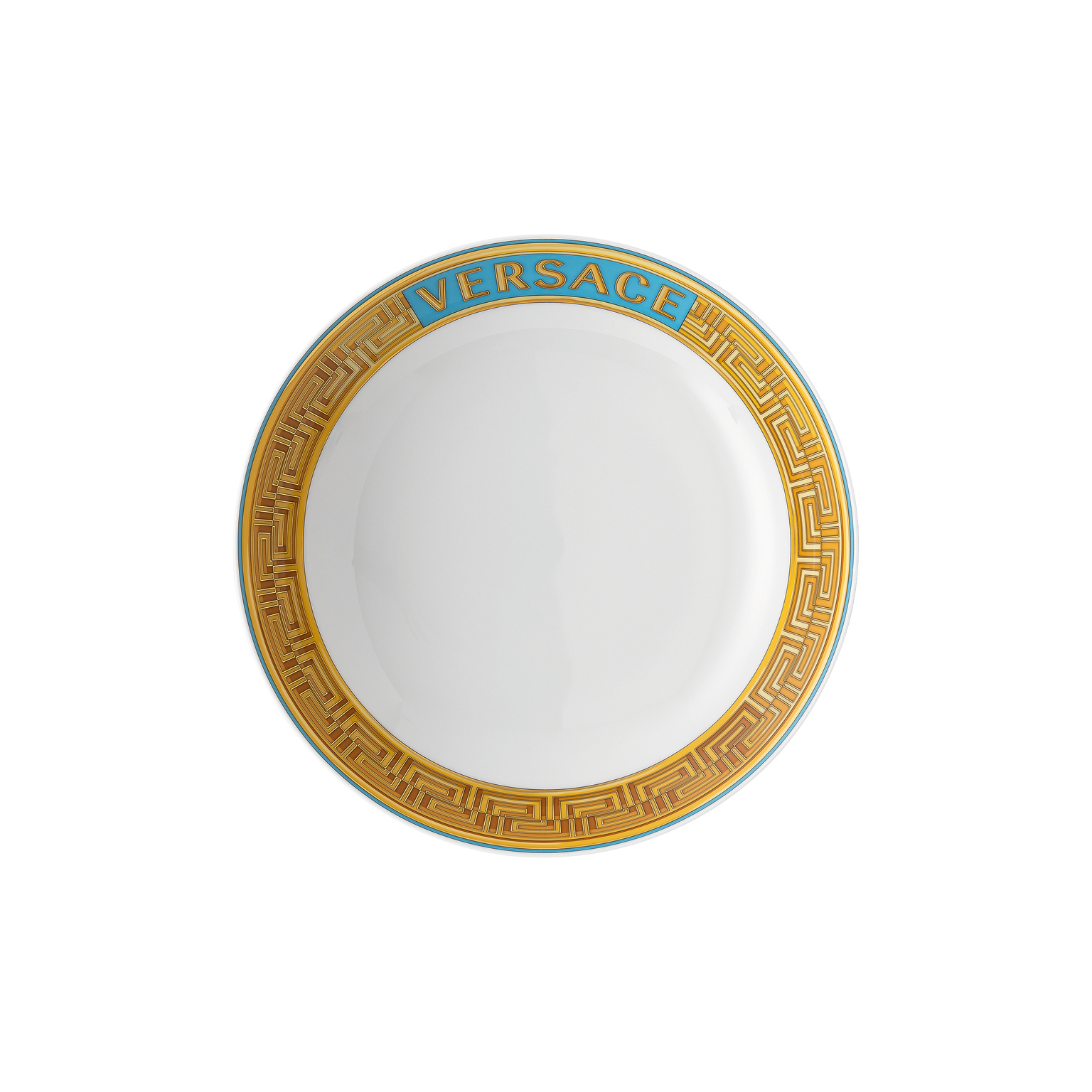 Versace Medusa Amplified Blue Coin Suppenteller 22 cm