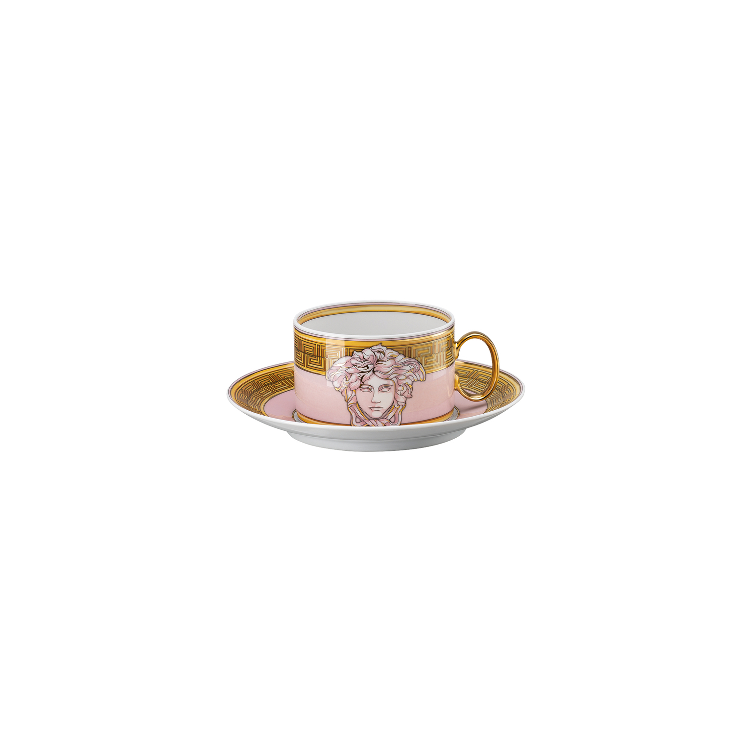Versace Medusa Amplified Pink Coin Teetasse 2-tlg.