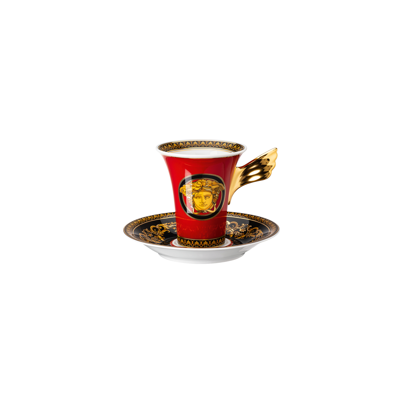 Versace Medusa Red Kaffeetasse 2-tlg.