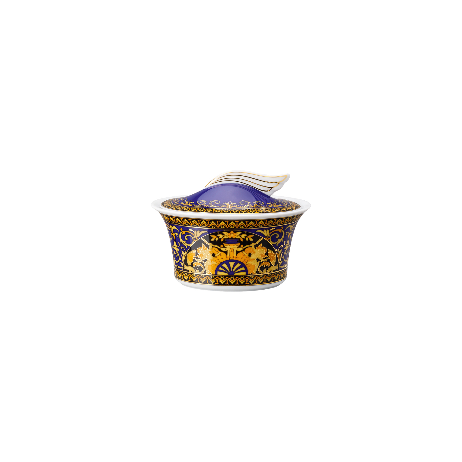 Versace Medusa Blue Zuckerdose 6 Pers.