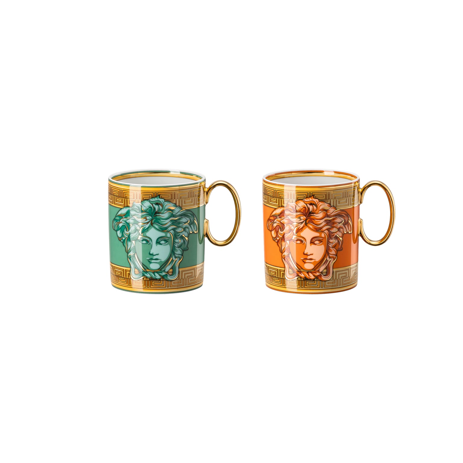 Versace Porcelain Mug Sets Medusa Amplified Mix Set 2 Becher mit Henkel