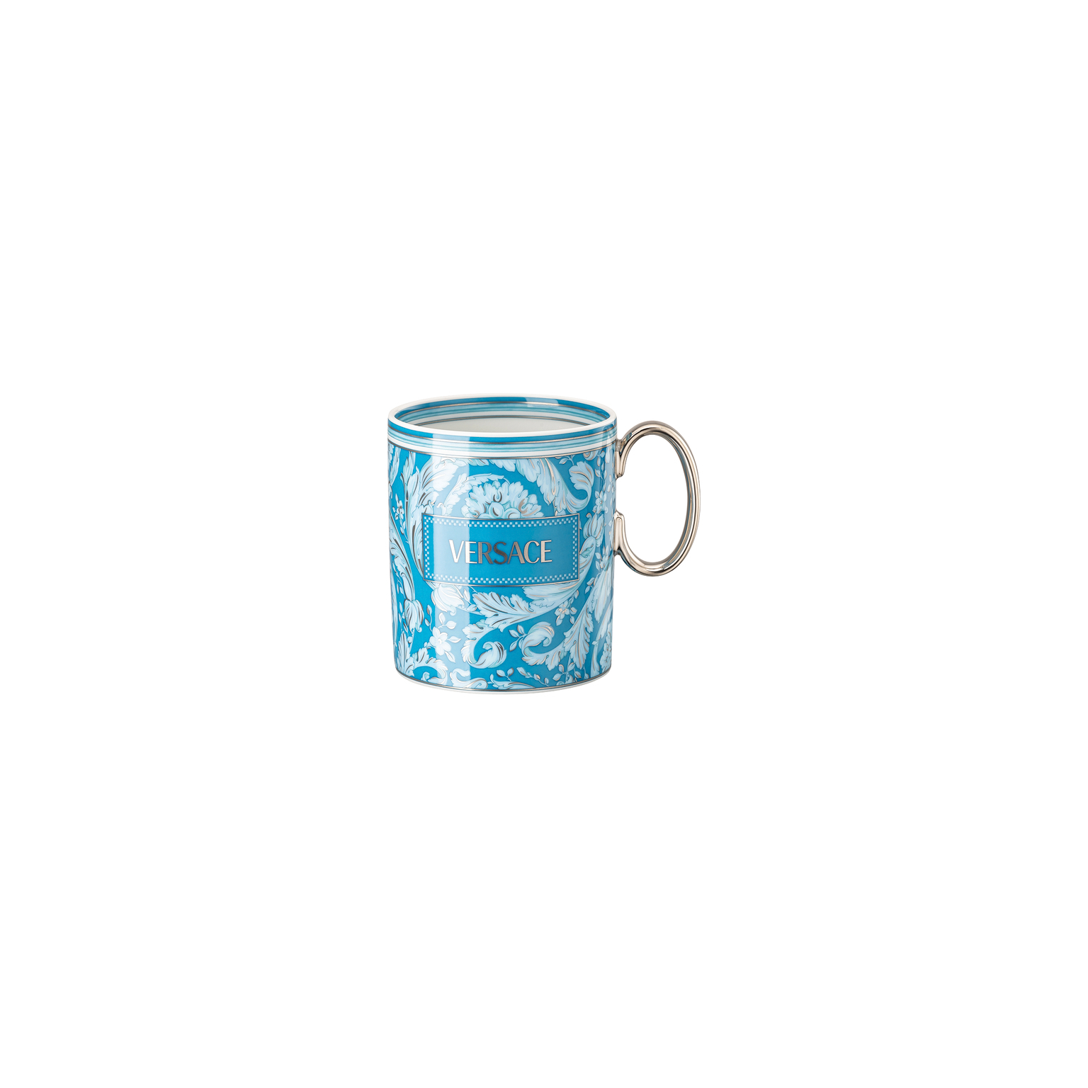 Versace Barocco Teal Becher mit Henkel