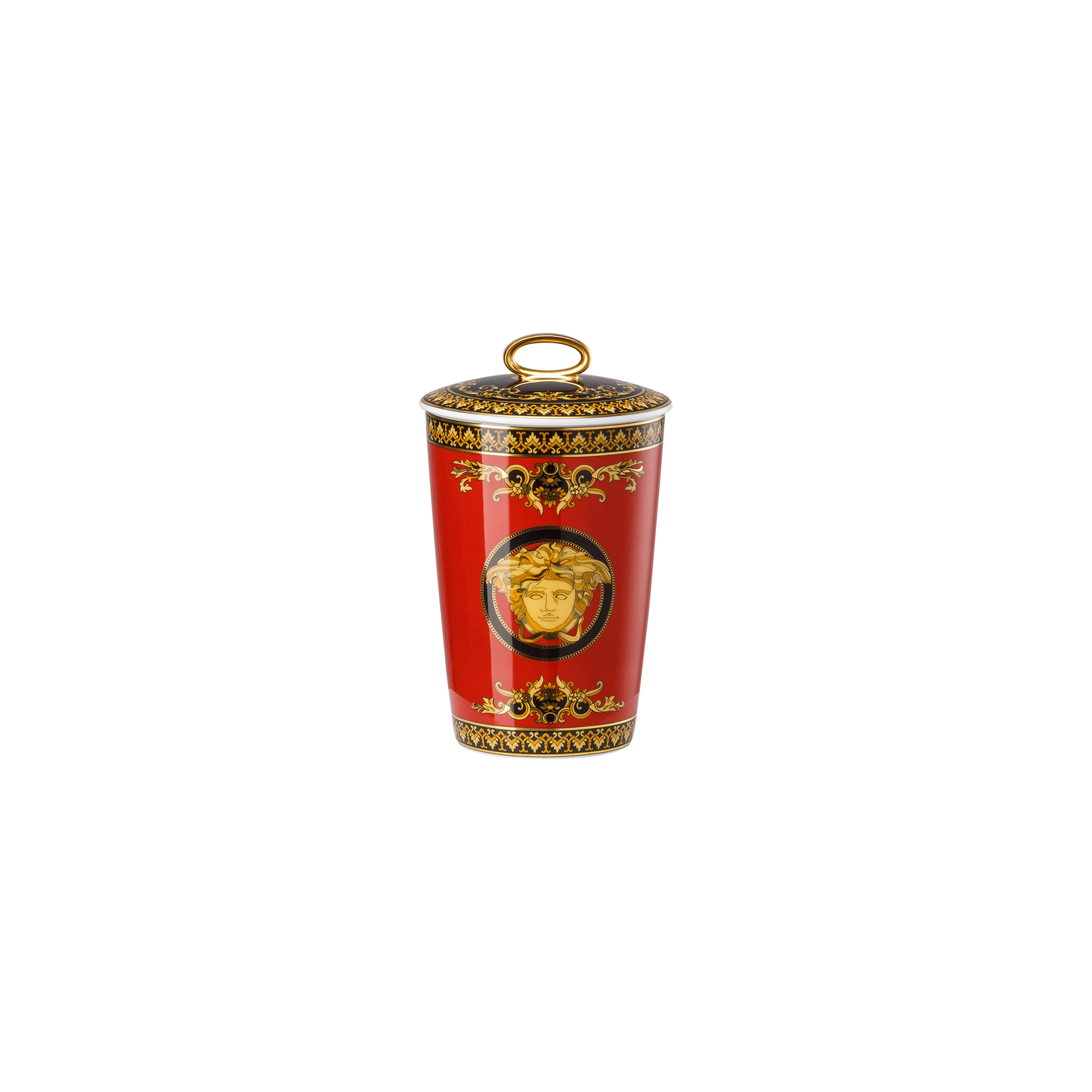 Versace Medusa Red Tischlicht 2-tlg. mit Duftwachs