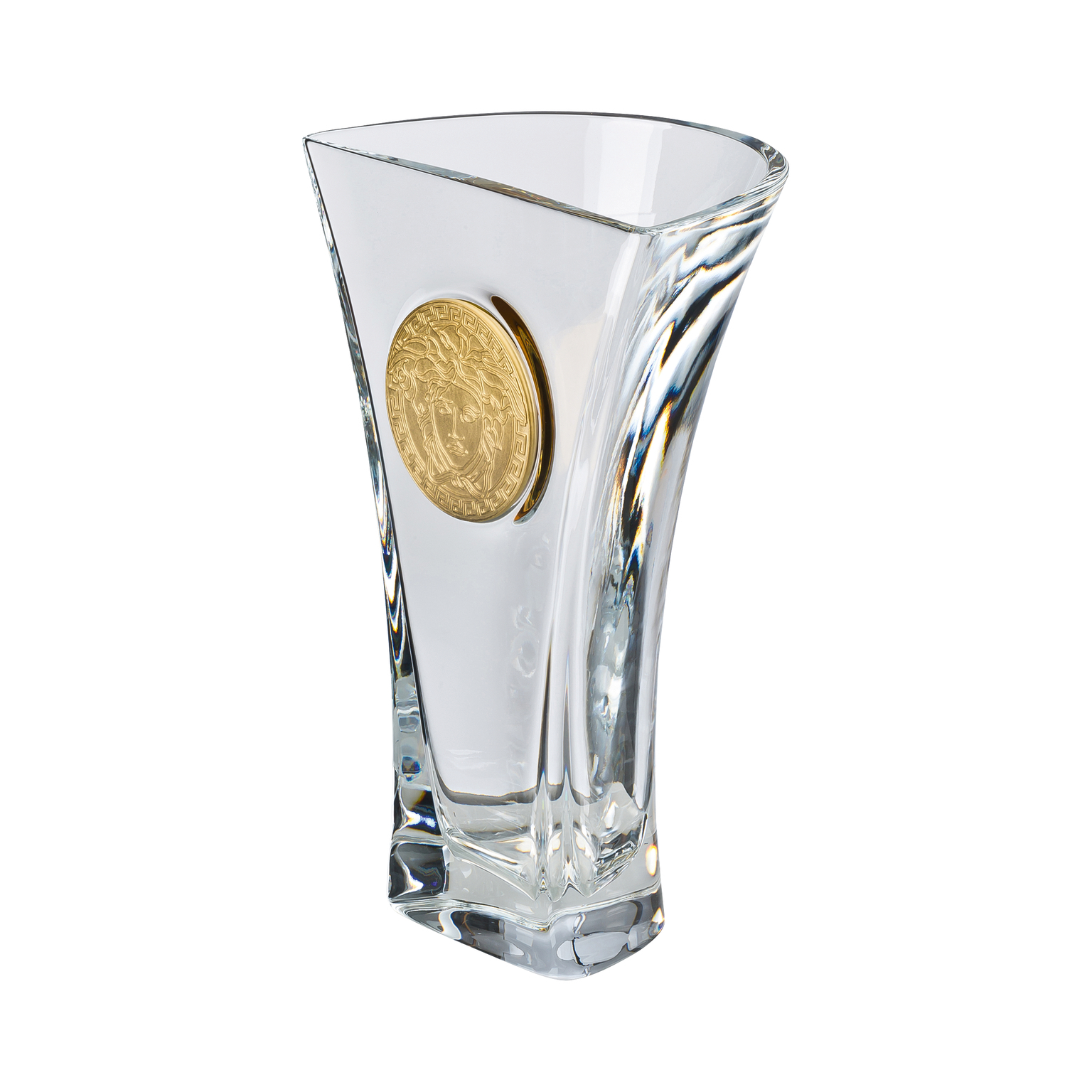 Versace Medusa Madness Clear Vase 28 cm