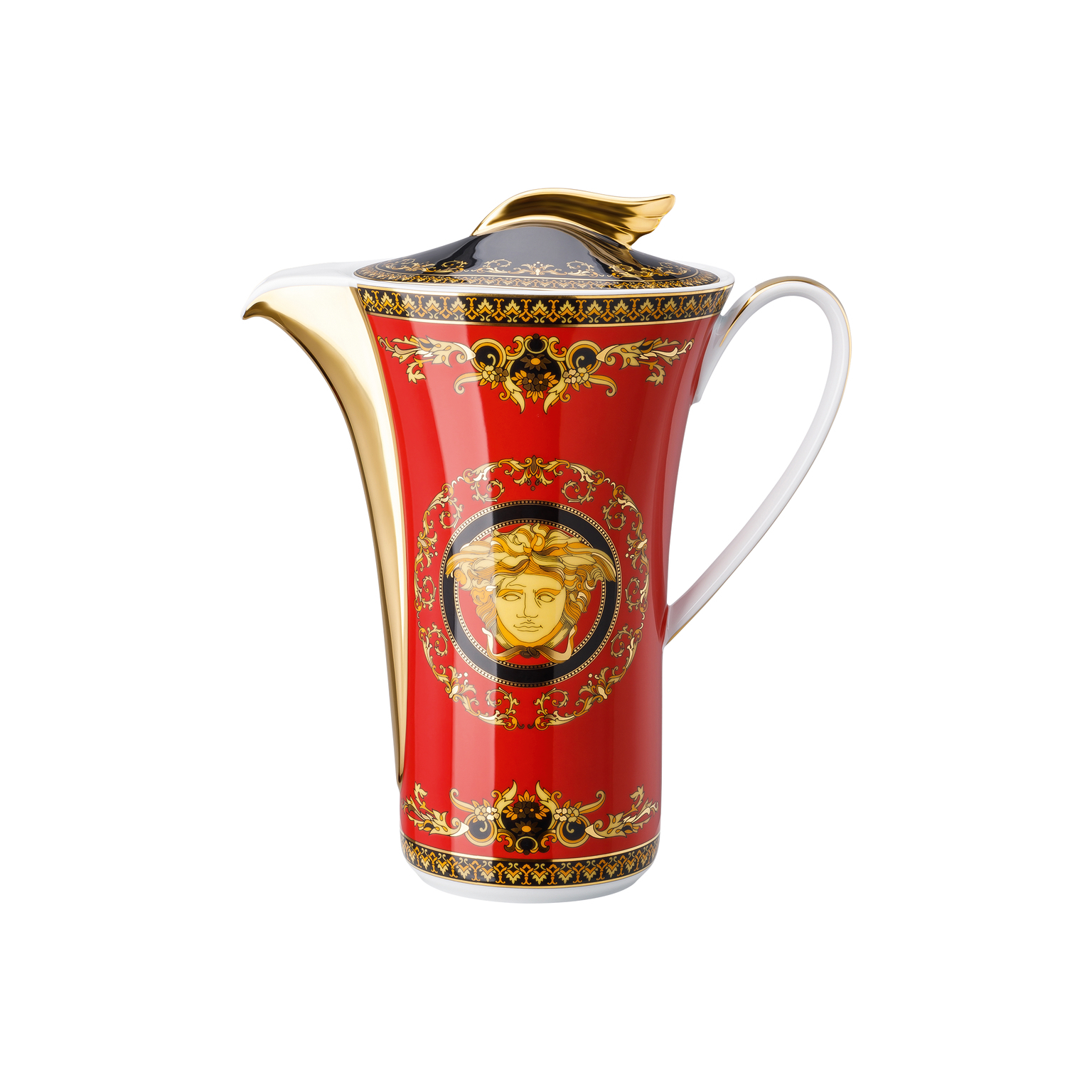 Versace Medusa Red Kaffeekanne 6 Pers.