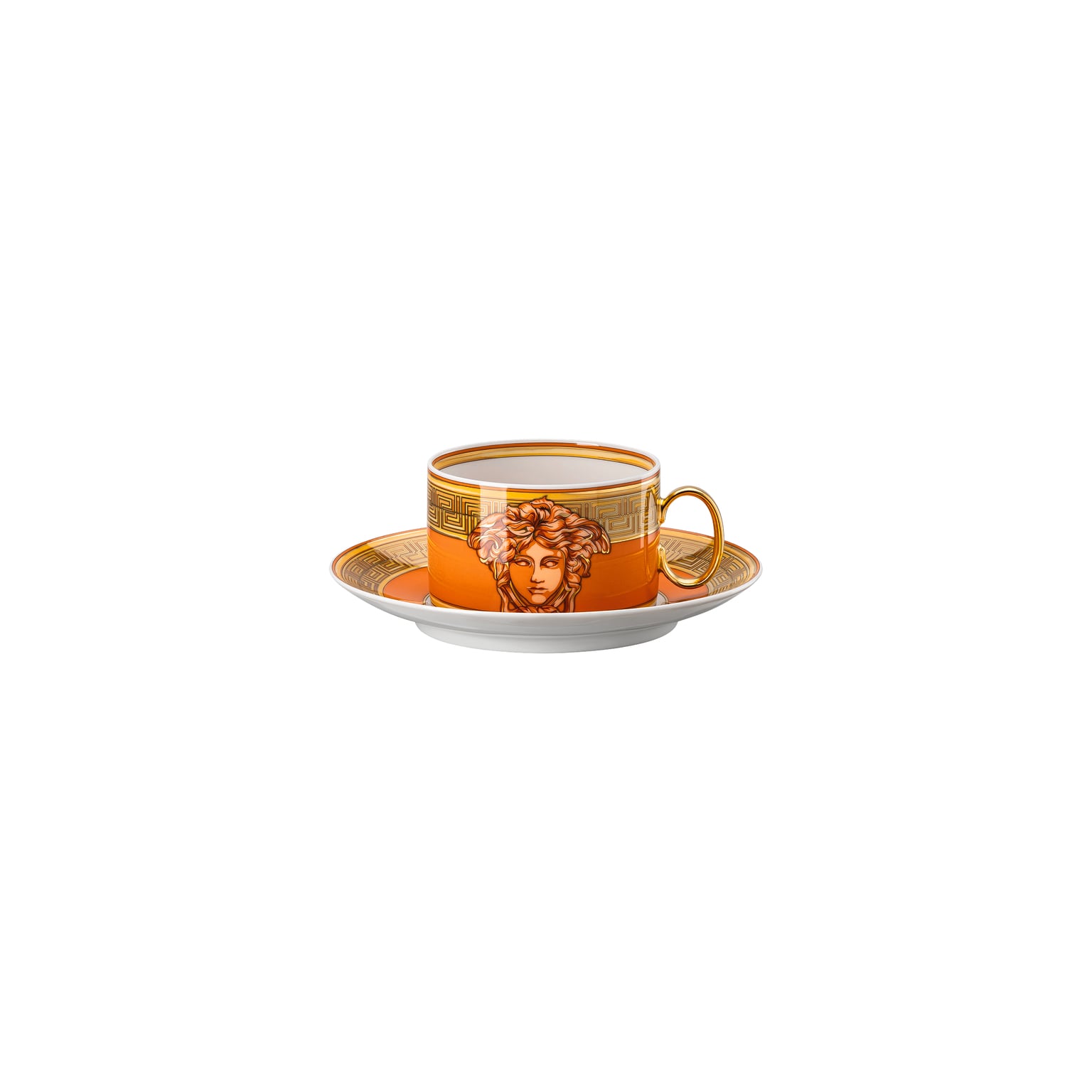 Versace Medusa Amplified Orange Coin Teetasse 2-tlg.