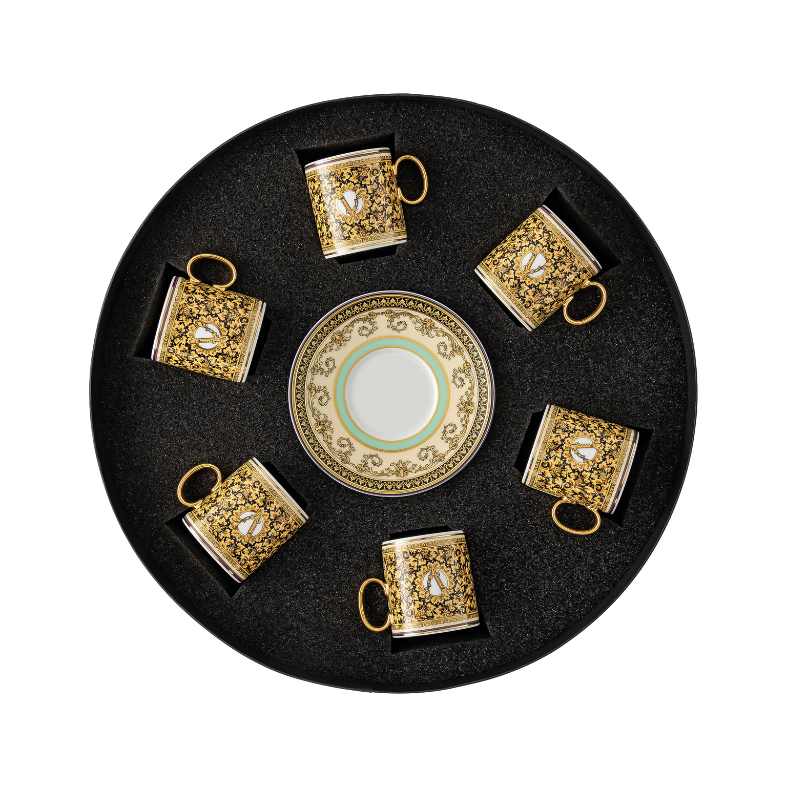 Versace Barocco Mosaic Set 6 Espressotassen