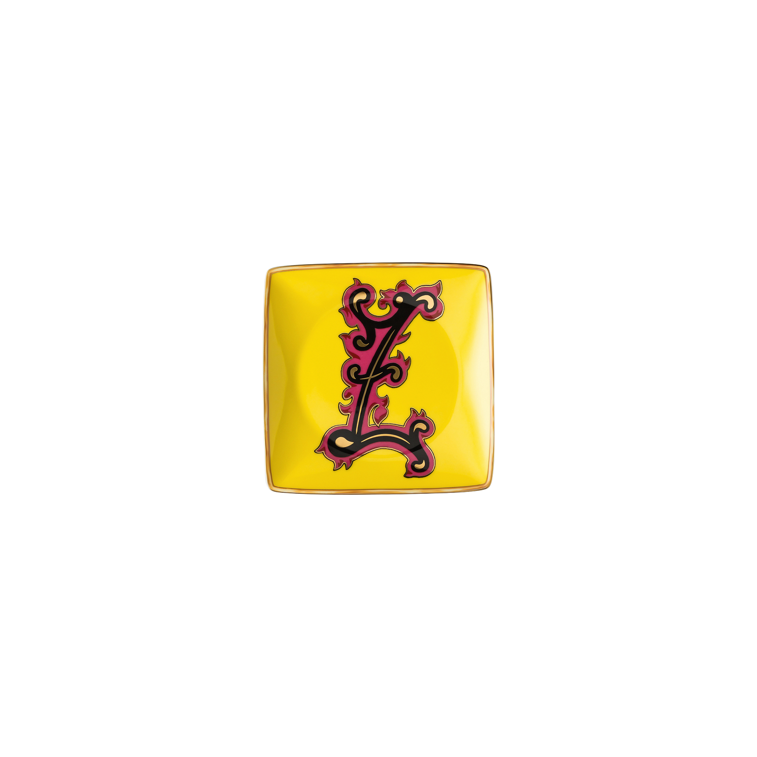 Versace Alphabet Schälchen 12 cm quadr. flach