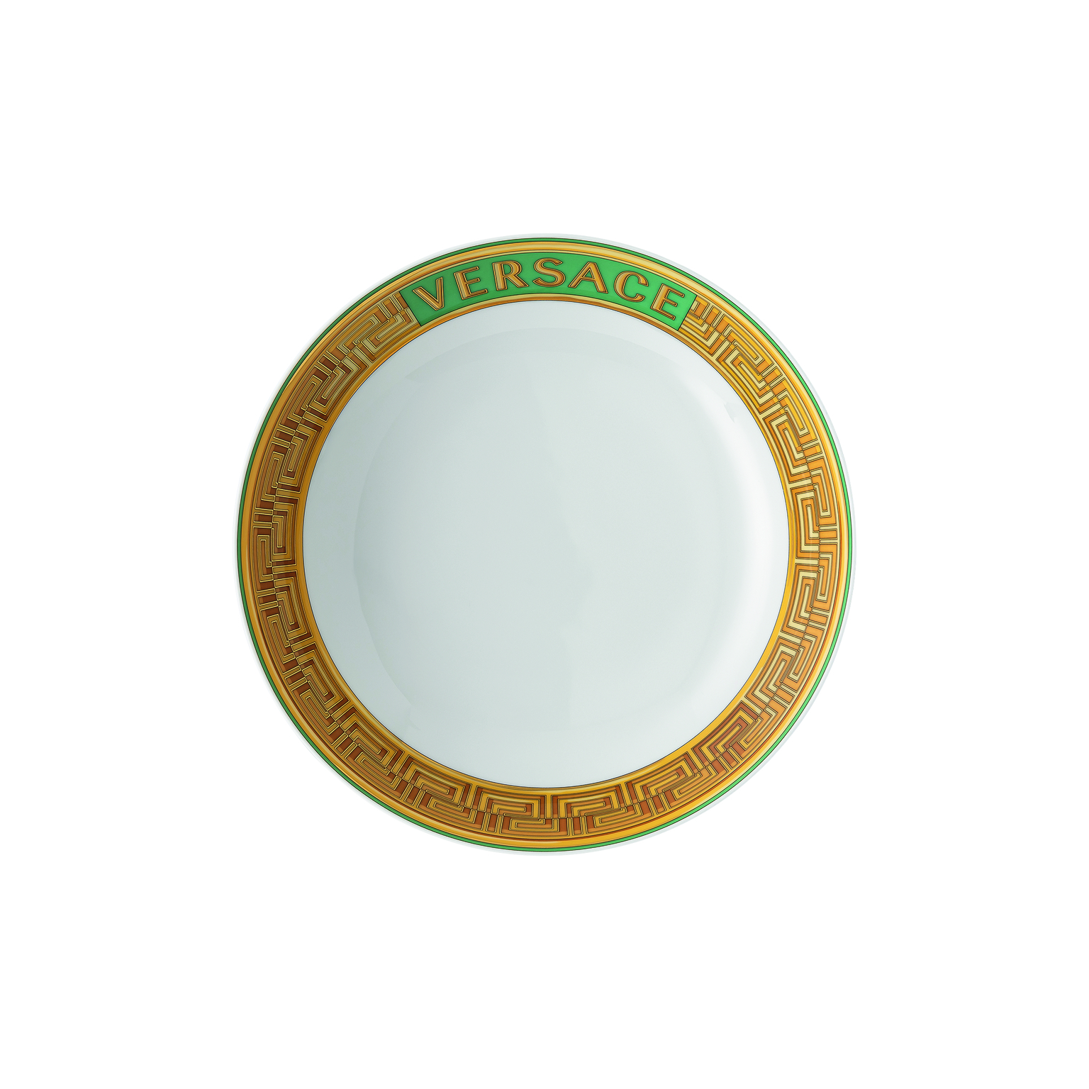 Versace Medusa Amplified Green Coin Suppenteller 22 cm