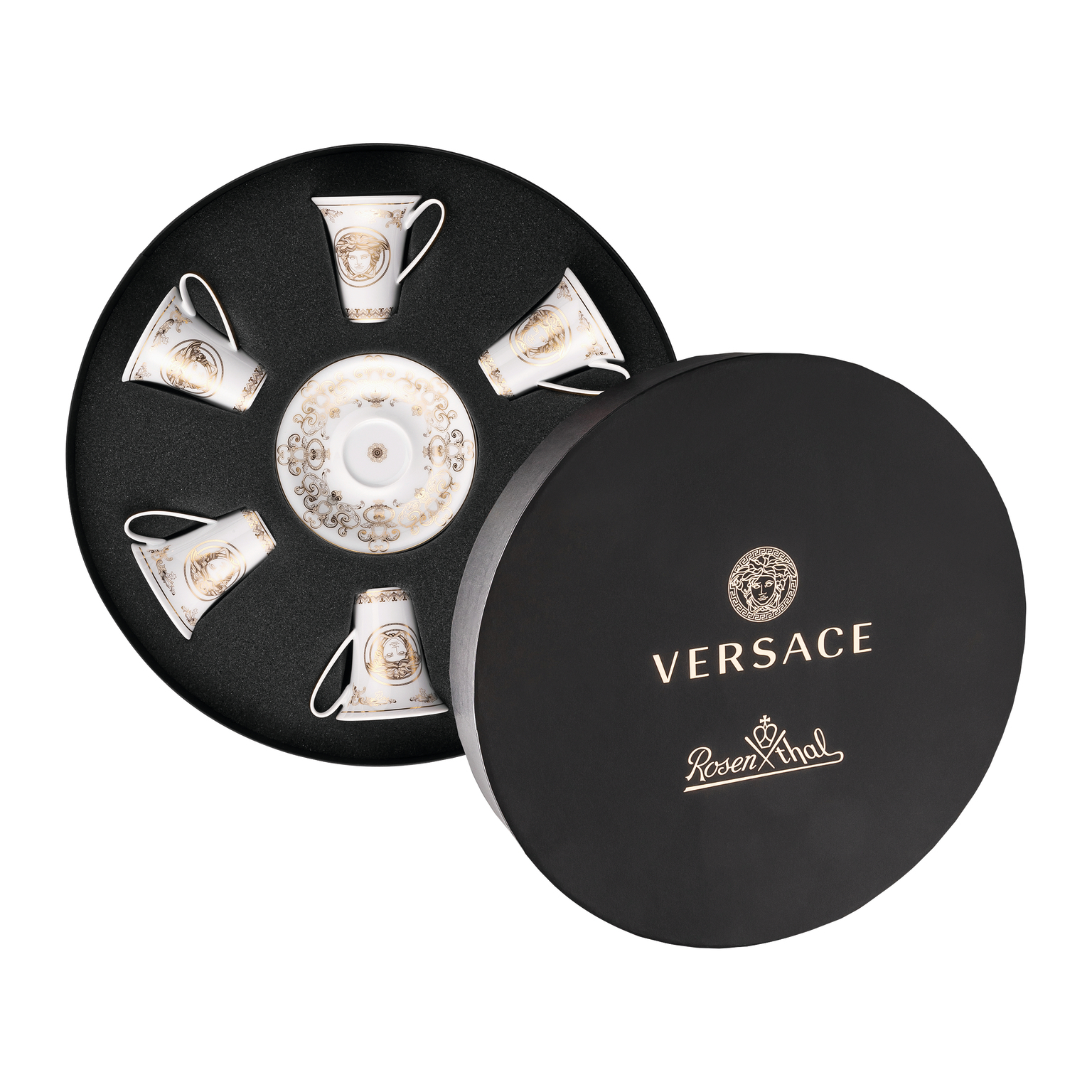 Versace Medusa Gala Set 6 Espresso-/Mokkatassen