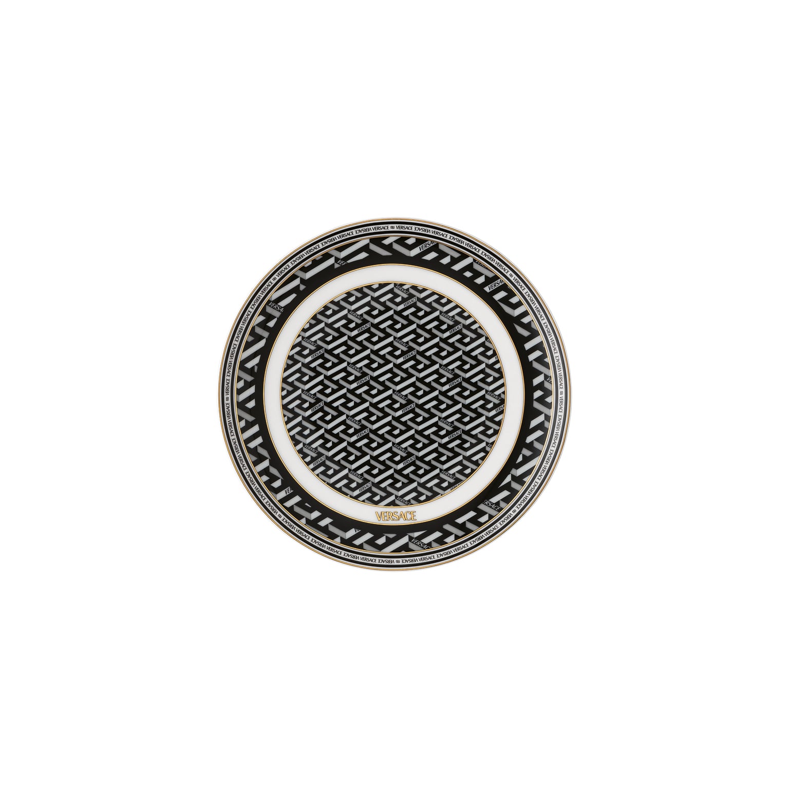 Versace La Greca Signature Black Brotteller 17 cm